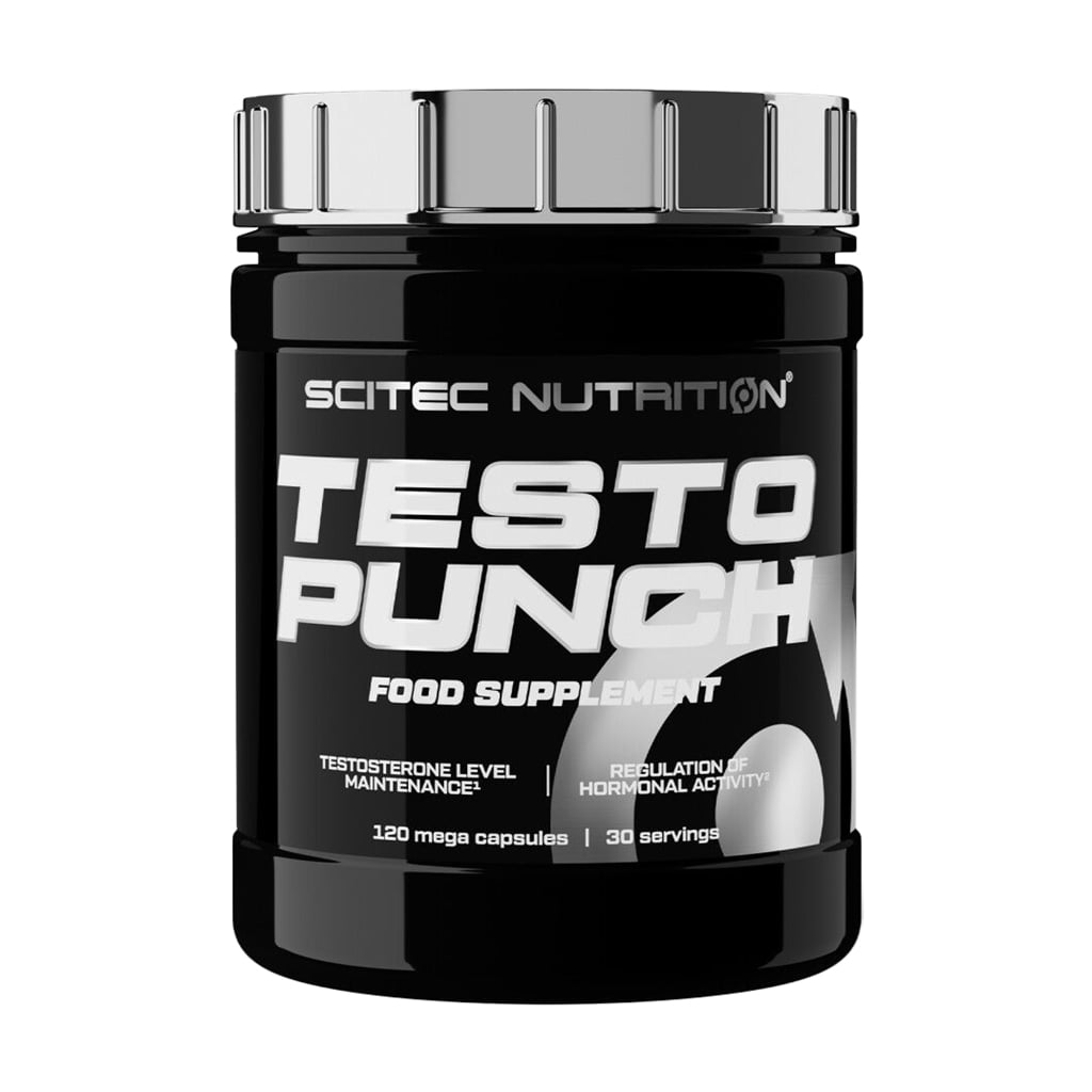 Бустер тестостерону Scitec Nutrition Testo Punch, 120 капсул